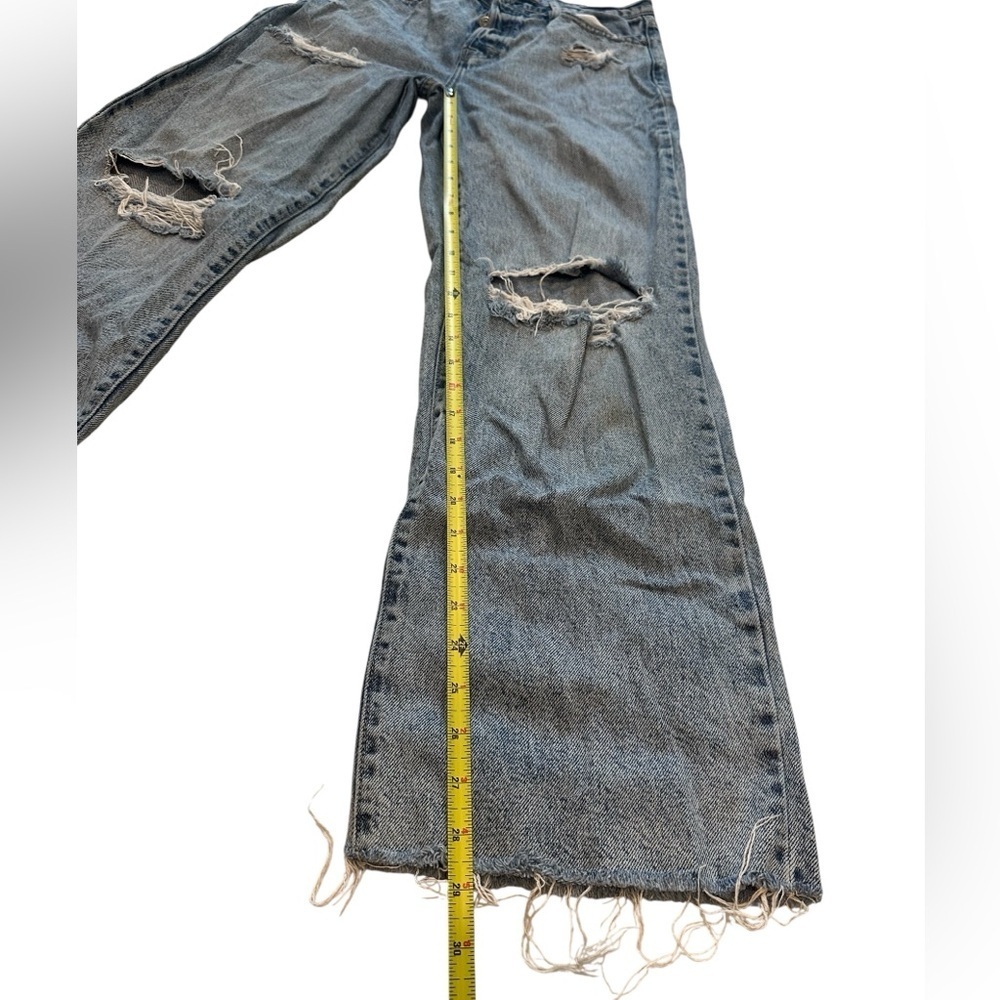Altered State Women’s Wide Leg Ripped Distressed Jeans - Picture 7 of 9